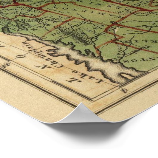 NY、NJ、Pa、Del、Md ポスター (角)