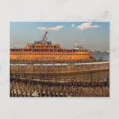 NY, NY – スタテンアイランドフェリー ポストカード (正面)