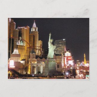 NY, NY – ベガス ポストカード