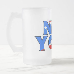 NY - PRによって曇らされるマグ フロストグラスビールジョッキ