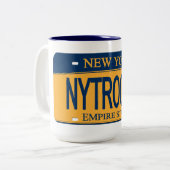 NY TROOPER NY ナンバープレート マグカップ (正面左)