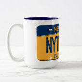 NY TROOPER NY ナンバープレート マグカップ (左)