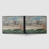 NY Voyage Grand Paddlewheel Steamboat The Pilgrim ゲストブック (全面)