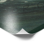 NY Voyage Grand Paddlewheel Steamboat The Pilgrim フォトプリント (角)