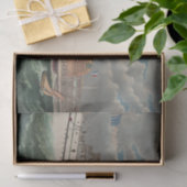 NY Voyage Grand Paddlewheel Steamboat The Pilgrim 薄葉紙 (ギフト)