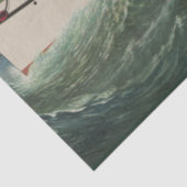 NY Voyage Grand Paddlewheel Steamboat The Pilgrim 薄葉紙 (詳細)