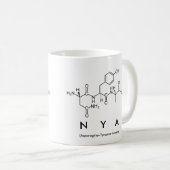 Nyaペプチド名mug コーヒーマグカップ (正面右)