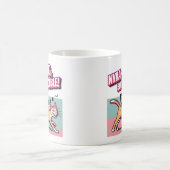 "Nyaaa-thing but Trouble" - Mischievous Calico Cat コーヒーマグカップ (中央)