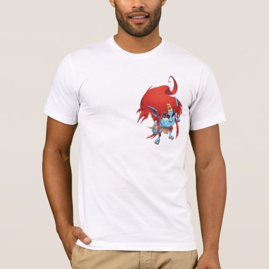 NYAFの2010年のマスコットの決勝戦出場者のTシャツ Tシャツ (正面)