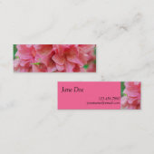 NYBG: 第116 スキニー名刺 (正面/裏面)