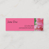 NYBG: 第116 スキニー名刺 (裏面)