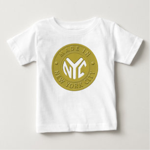 NYCで作られてTシャツをからかいます ベビーTシャツ