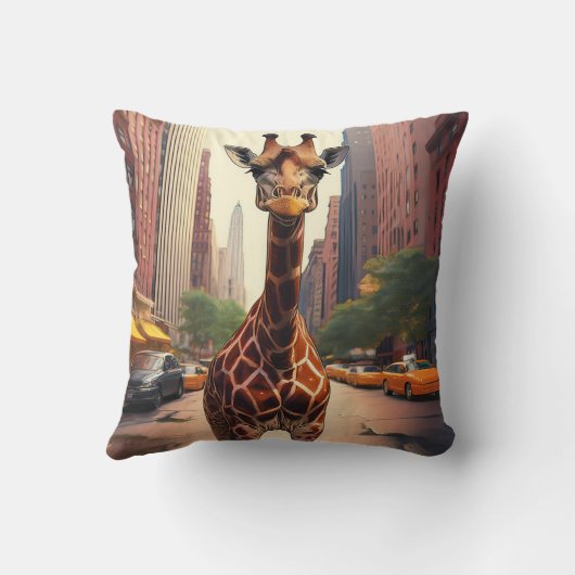 NYCのキリン クッション (裏面)