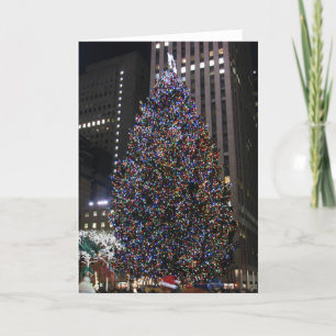 NYCのクリスマスカード シーズンカード