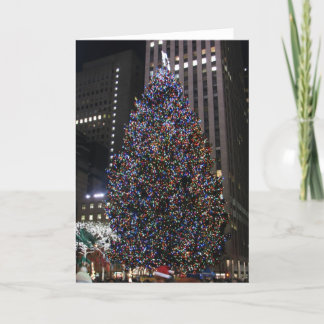 NYCのクリスマスカード シーズンカード