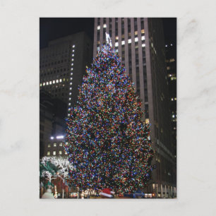 NYCのクリスマス シーズンポストカード