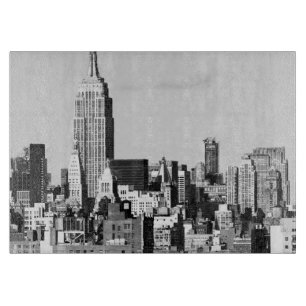 NYCのスカイラインII カッティングボード