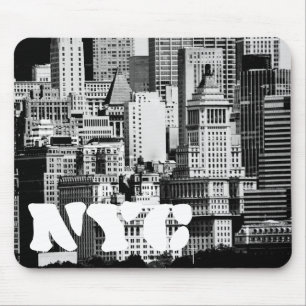 NYCのスカイラインIX マウスパッド
