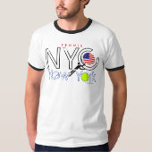 NYCのテニスの全米オープンのTシャツ Tシャツ (正面)