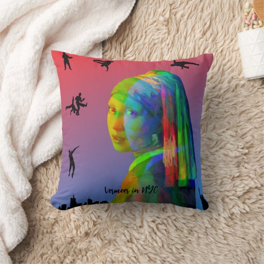 NYCのフェルメール クッション (ブランケット)