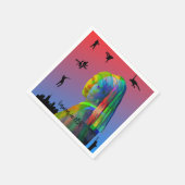 NYCのフェルメール スタンダードカクテルナプキン (角)