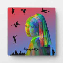 NYCのフェルメール フォトプラーク