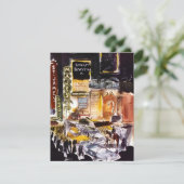 NYCの劇場地区のテーマの招待状の~の菓子16 招待状 (スタンド正面)