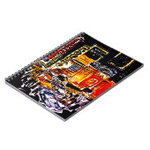 NYCの劇場地区夜ブロードウェイ日記のノート ノートブック (左側)