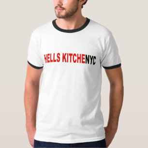 NYCの地獄の台所都市人のTシャツ Tシャツ