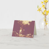 NYCの夢の通りNotecard カード (黄色い花)