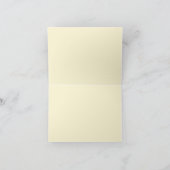 NYCの夢の通りNotecard カード (内部)