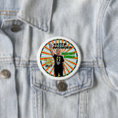 NYCの市長のためのAkeem Browder 缶バッジ (インサイチュ)