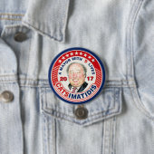 NYCの市長2017年のためのジョンCatsimatidis 缶バッジ (インサイチュ)