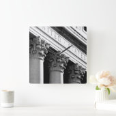 NYCの建築VIII スクエア壁時計 (ホーム)