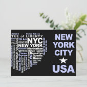 NYCの招待カスタマイズ-! 招待状 (スタンド正面)