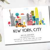 NYCの新たなスタート発表 案内状