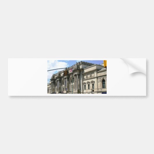 NYCの都会人博物館 バンパーステッカー (正面)