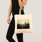 NYCの都市景観 トートバッグ (正面(商品))