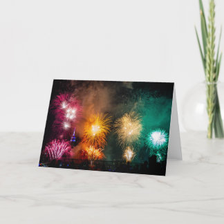 NYCの7月の花火の第4 カード