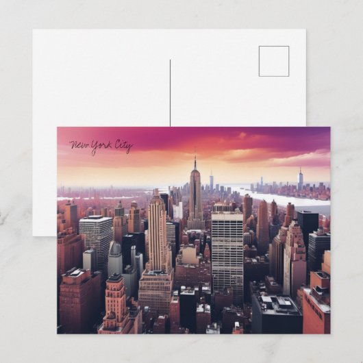 NYCはがき ポストカード (正面/裏面)
