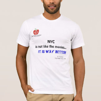 NYCは映画ワイシャツのようではないです Tシャツ