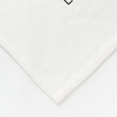 NYCアイコニックのABCニューヨーク市食品アルファベット フリースブランケット (角)