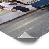 NYCアイスクリームトラック ポスター (角)