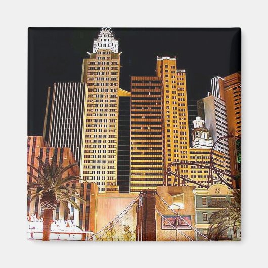 NYCアットナイトマグネット マグネット (正面)