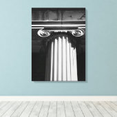 NYCアーキテクチャI キャンバスプリント (インサイチュ (ウッドフロア))