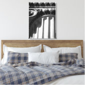 NYCアーキテクチャIII キャンバスプリント (インサイチュ (寝室))