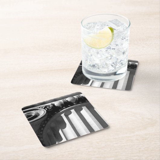 NYCアーキテクチャIII スクエアペーパーコースター (インサイチュ)