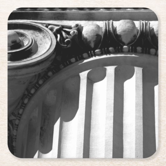 NYCアーキテクチャIII スクエアペーパーコースター (正面)