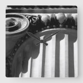 NYCアーキテクチャIII スクエア壁時計 (正面)