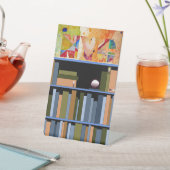 NYCアートと書籍 台座サイン (インサイチュ)